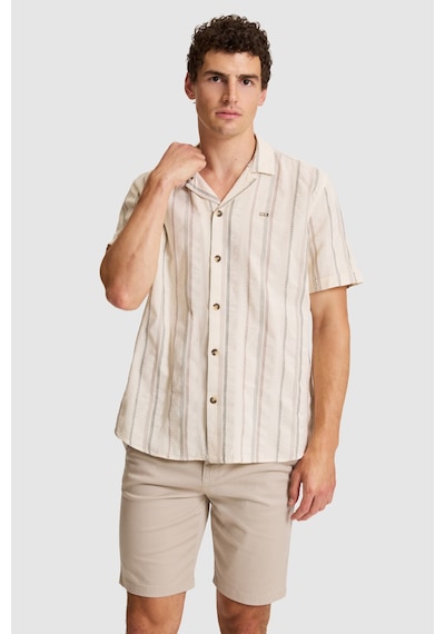 U.S. Polo Assn. U.s. Polo Assn. Erkek Bej Gömlek Kısa Kollu 50324743-vr011