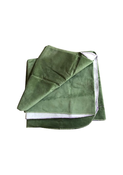 Okey Oyun Masa Örtüsü Flok 140x140 Parlak Yeşil