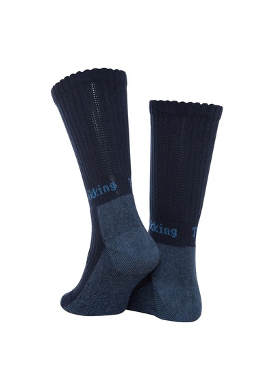 Thermoform Trekking Yürüyüş Kampçı Avcı Çorap Lacivert 3'lü Paket Renkli