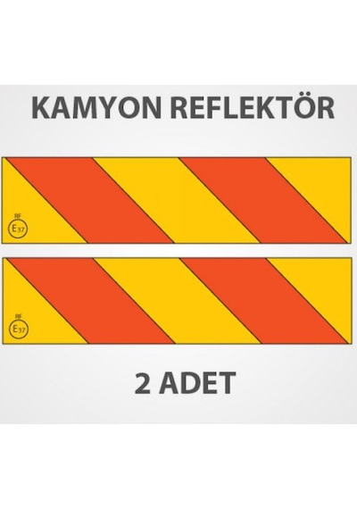 Kamyon Arka Işaret Reflektörü Metal Sac Malzeme