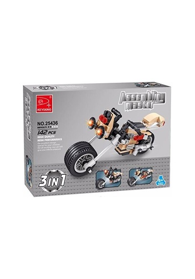 Ausini Assembling Master 3 İn 1 142 Parça Motorlar