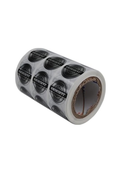 25mm Çapında Metalize Etiket - 1000 Adet 124-Pembe