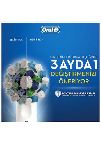 Oral-B Pro 750 Black Edition Cross Action Şarj Edilebilir Diş Fırçası