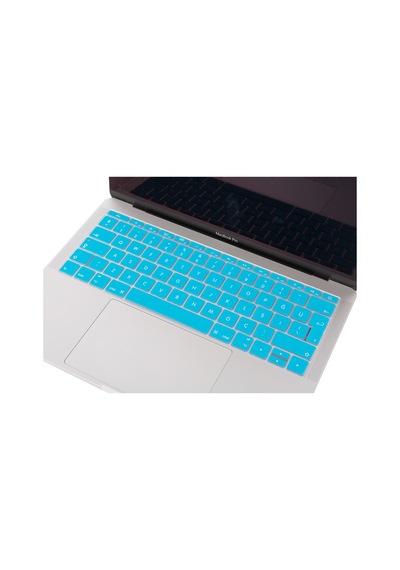 Apple Uyumlu MacBook Pro Klavye Koruyucu 13Inc A1708 12Inc A1534 Türkçe Baskı Şeffaf