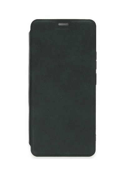 Newface - 606 - Xiaomi Redmi Note 13 4g Kılıf Flip Cover - - Csmo-tex - Koyu Yeşil