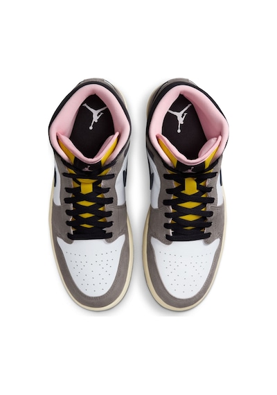 Nike Air Jordan 1 Mid 'cave Stone' Se Erkek Basketbol Ayakkabısı Hq2011-100 Çok Renkli