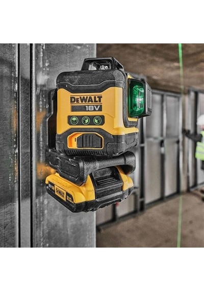 Dewalt DCLE34031D1 Compact Yeşil Lazer Hizalama 3X360 18V