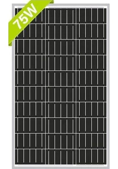 Teknik Solar 75 W Monokristal Güneş Paneli Teknik Solar 75 W Monokristal Güneş Paneli