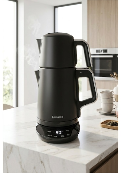 Bernardo Nova 1.7 L Dijital Çelik Çay Makinesi