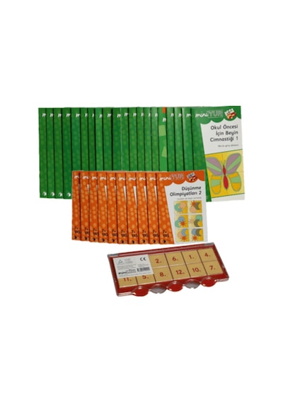 Miniyup 5 - 7 Yaş Görsel Ve Matematiksel Zeka Geliştirme Seti