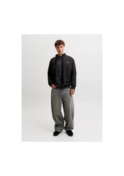 Jack & Jones Jjebrooklyn Bomber Sn Erkek Ceket 12298825 Black Siyah