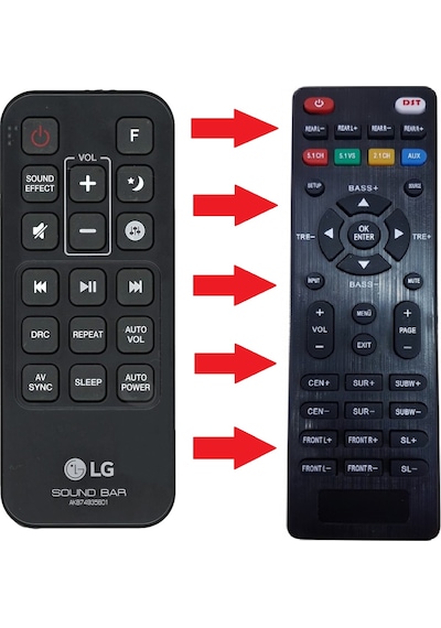 LG Uyumlu Akb74935601 Hifi Ses Sistemi Kumandası