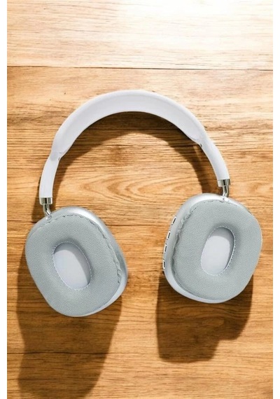 Ceylan Adam P9 Plus Kablosuz Kulak Üstü Bluetooth Kulaklık Beyaz Mikrofonlu Kulaküstü Kablosuz Kulak