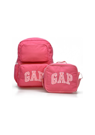 Gap Kız Çocuk 2'li Okul Seti İlkokul Çantası Ve Beslenme Çantası Seti 12790 Pembe