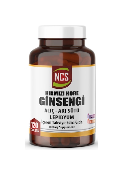 Ncs Kirmizi Kore Ginseng 120 Tablet