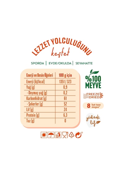 Yayla Enfies Freeze Dried Portakal 20 G X 18 360 G