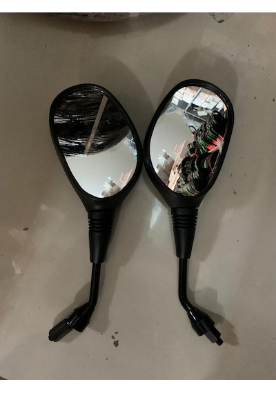 Motosiklet Aynası 8 Mm- 10 Mm Takım Siyah