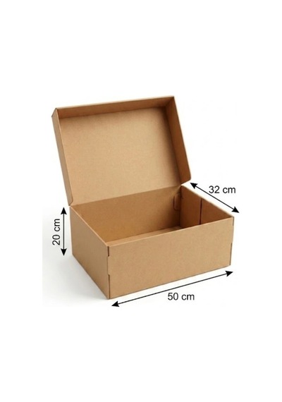 32 50 20cm 3 Adet Arşivleme/ E-ticaret/kargo Kutusu Çift Oluklu Diğer