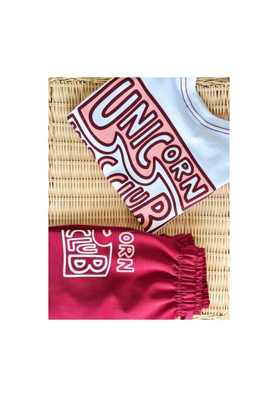 Poala Kids Unıcorn Club Set Çok Renkli