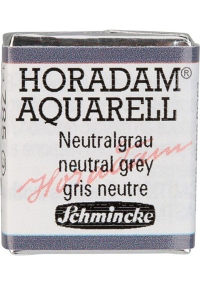 Schmincke Horadam Aquarell Artist Sulu Boya Neutral Grey Yarım Tablet