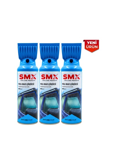 Hızlı Buz Çözücü Dahili Kazıyıcılı 400ml - 3 Adet Beyaz - Mavi