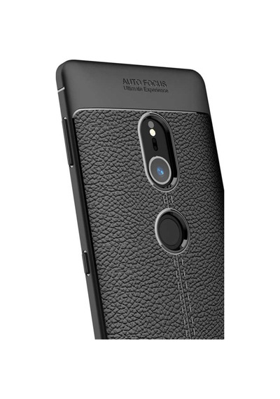 Sony Xperia Xz2 Kılıf Deri Tarzı Niss Silikon Case