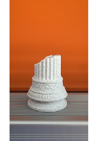 3d Akvaryum Dekoru Kırık Sütun