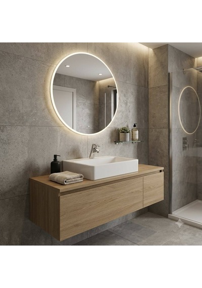 Serel - Minimal Tezgah Üstü Dikdörtgen Lavabo 42x60 Cm Beyaz - 2047tds110h Diğer