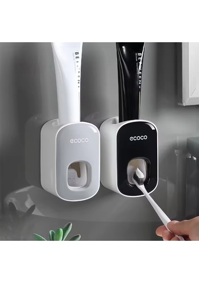 Ecoco Gri Diş Macunu Sıkacağı Beyaz