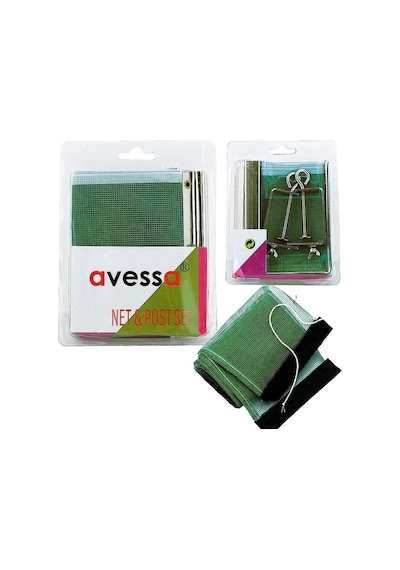 Avessa Mengeneli Masa Tenisi File Demir Set 9811c Yeşil