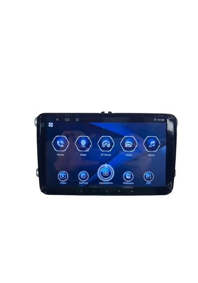 9 İnç Volkswagen 6.128 Oem Profosyanel Multimedya