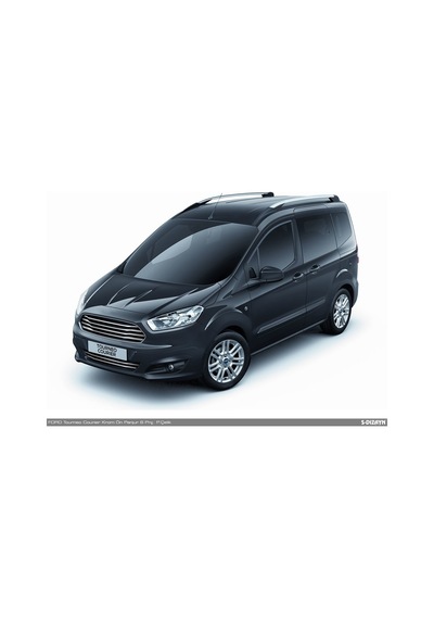 S-Dizayn  Ford Courier Krom Ön Panjur Seti 6 Prç  Model 2014-2017
