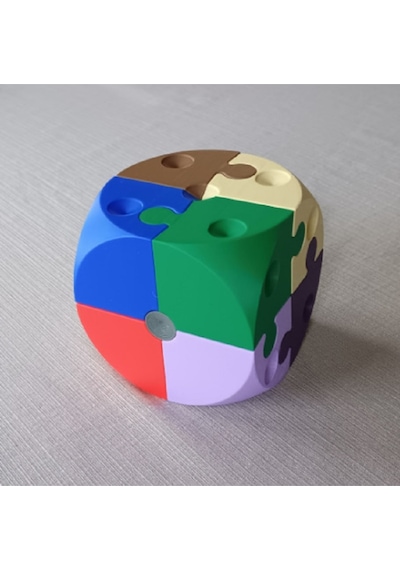 Bulmaca Küpü - Zar Albert Karlen'ın Puzzle Dice Küpü