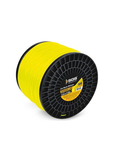 Sgs 4312 Tırpan Misinası 3.0 Mm 1100 Mt Altıgen Sarı
