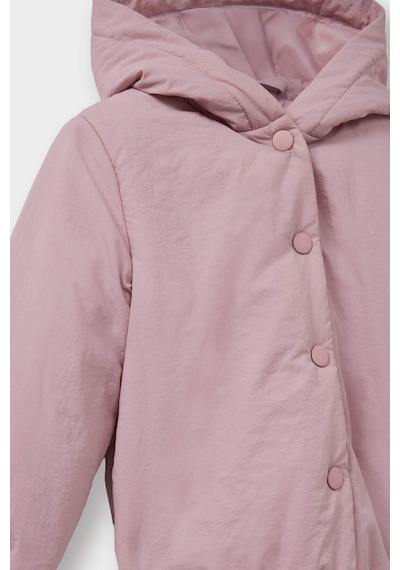Defacto Su Geçirmez Kapüşonlu Mont Kız Bebek F8361a526sppn426 Pembe-pn426