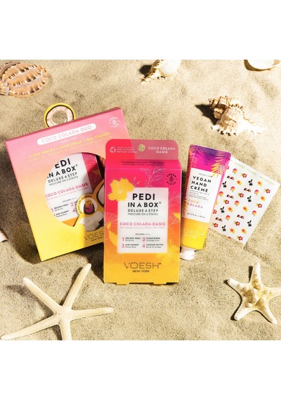 Pedı In A Box Deluxe Pedikür 4 Adımlı Set - Coco Colada + Losyon Set