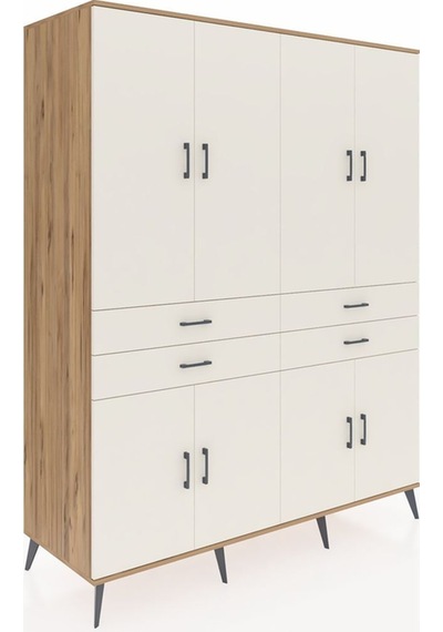 Kronos Gardrop 8 Raflı 4 Çekmeceli 8 Kapaklı 176x59x221 Çam-aytaşı Aytaşı Kronos Gardrop 8 Raflı 4 Çekmeceli 8 Kapaklı 176x59x221 Çam-aytaşı Aytaşı