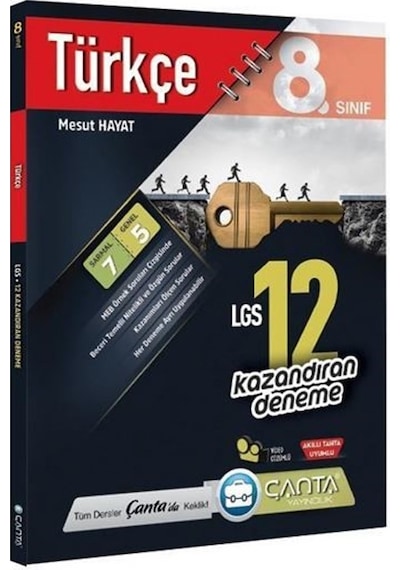 Çanta 8.Sınıf Kazandıran LGS 12 li Türkçe Deneme 2022