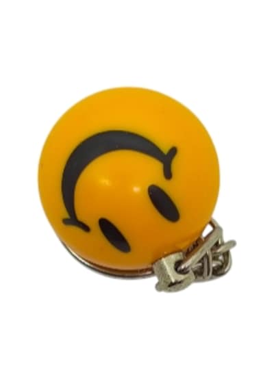 Bilardo Topu Malzemesinden Emoji Anahtarlık