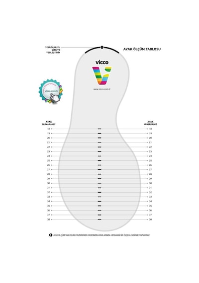 Vicco Roy 332.p21y.189 Kız Çocuk Işıklı Sandalet Beyaz 26-30