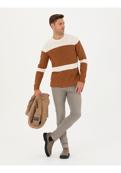 Pierre Cardin Erkek Bej Kazak /triko 50278098-vr011 Bej