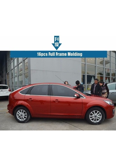 Ford Focus 2 Hb Tamtur 16 Parça Krom Cam Çıtası