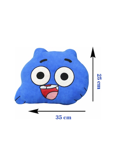 Gumball Peluş Yastık Oyuncak Mavi