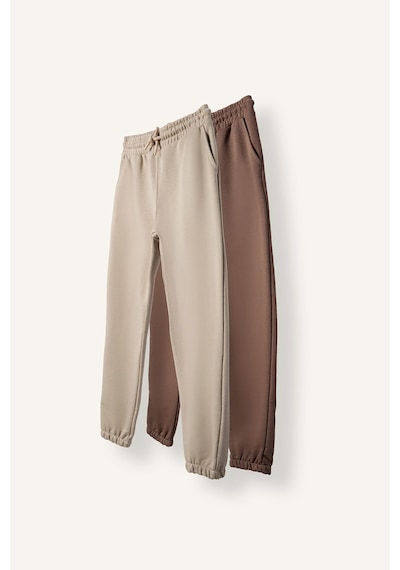 Defacto Regular Fit Lastikli Paça Jogger Pantolon Erkek Çocuk I0596a826aubg712 Bej-bg712