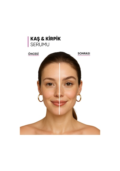 Mia Klinika Su Bazlı Güçlendirici Keratin ve Biotin İçeren Besleyici Kaş Ve Kirpik Serumu 6 ML