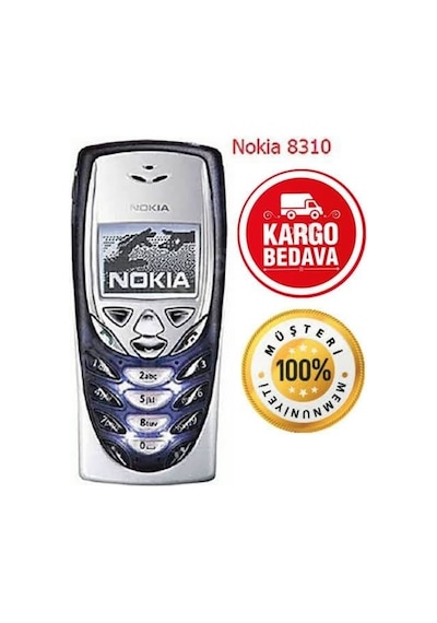 Nokia 8310 Minik Efsane Yenilenmiş Tuşlu Telefon