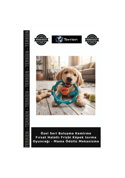 Özel Seri Buluşma Kemirme Fırsat Halatlı Frizbi Köpek Isırma Oyuncağı - Mama Ödüllü Mekanizma