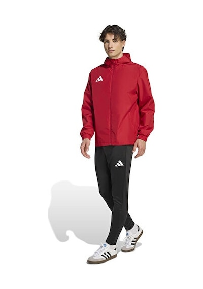 Adidas Ent26 Aw Jkt Erkek Futbol Antrenman Yağmurluk Jz9100 Kırmızı Kırmızı