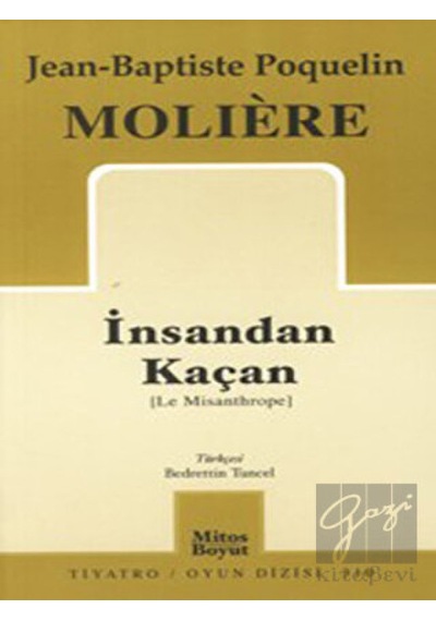 İnsandan Kaçan - Moliere - Mitos Boyut Yayınları