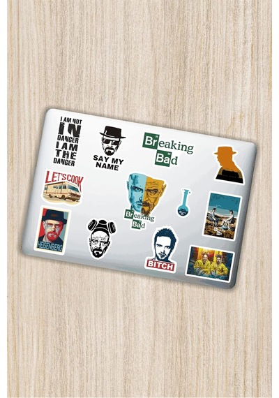 Breaking Bad Dekoratif Laptop Notebook Tablet Telefon Sticker Set 013 1